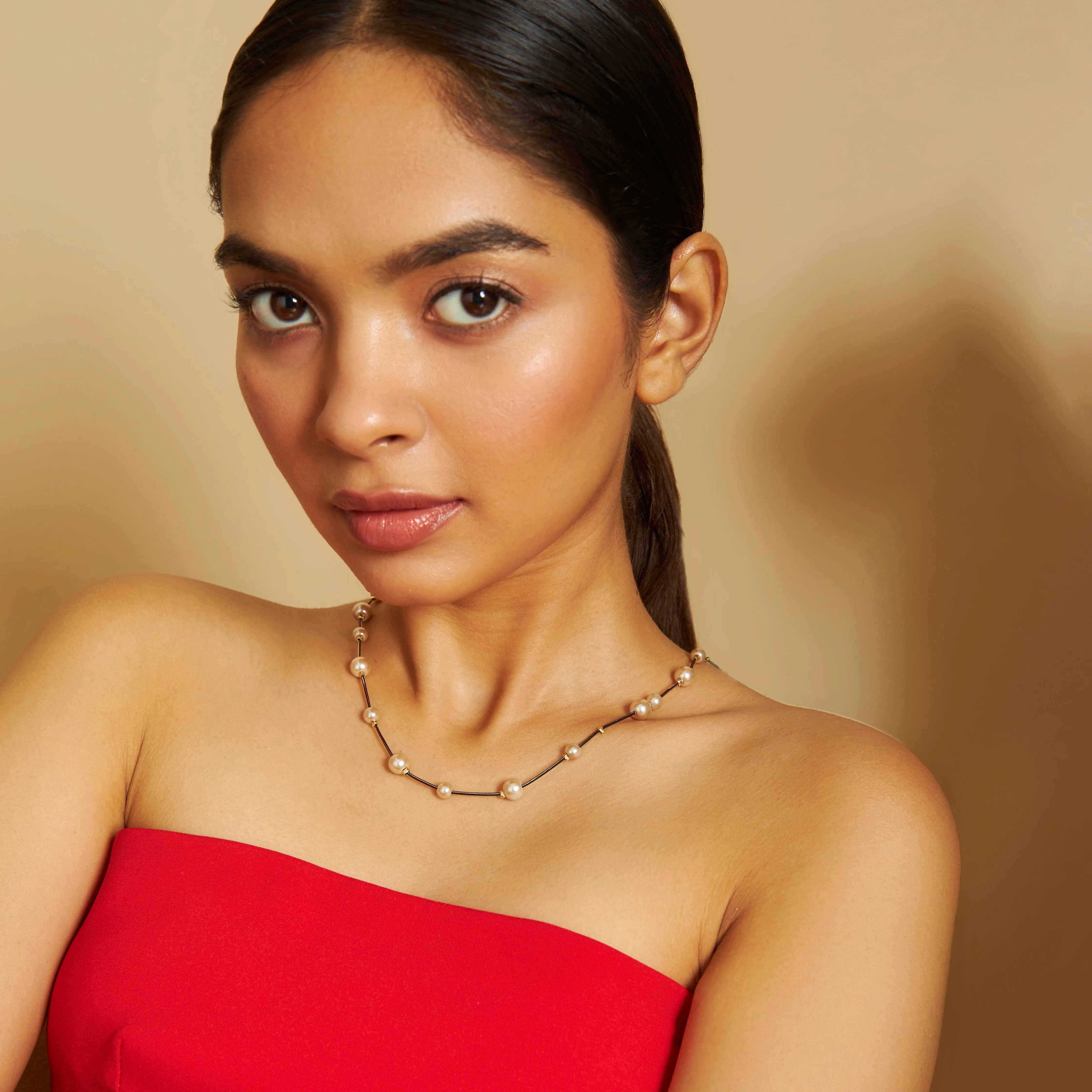 Trendy Pearl Necklace 174165