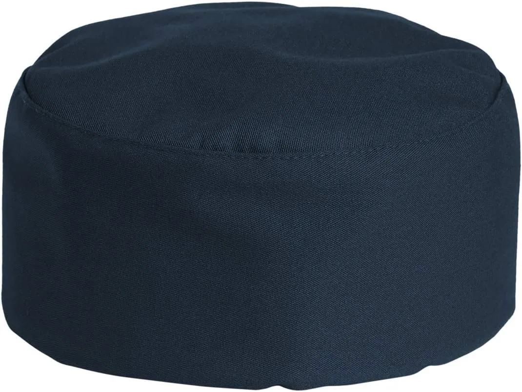 Uncommon Threads Unisex Chef Beanie Hat Cap, Adjustable