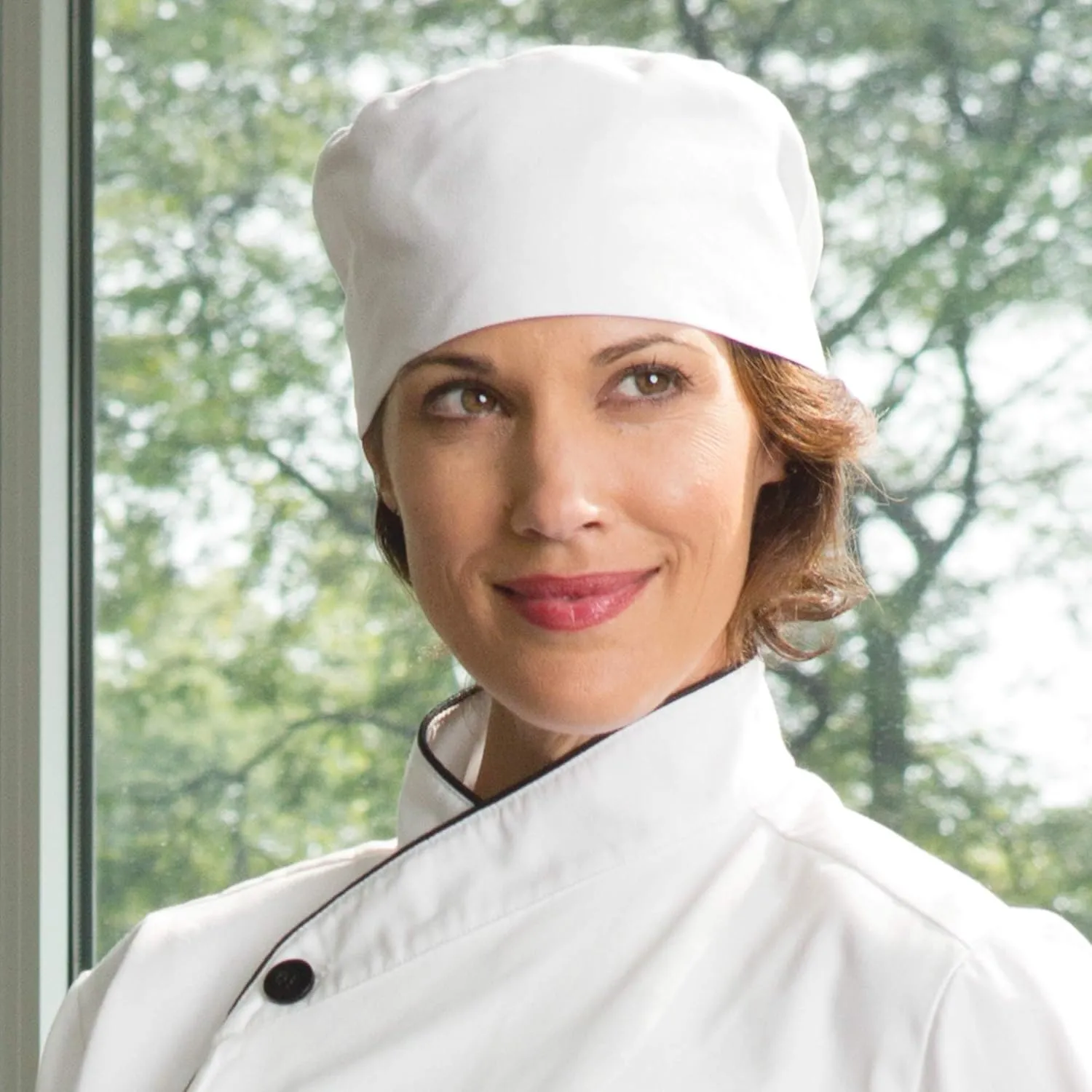 Uncommon Threads Unisex Chef Beanie Hat Cap, Adjustable