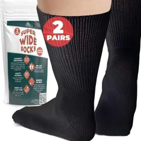 Wide Bariatric Diabetic Socks - Comfortable and Supportive