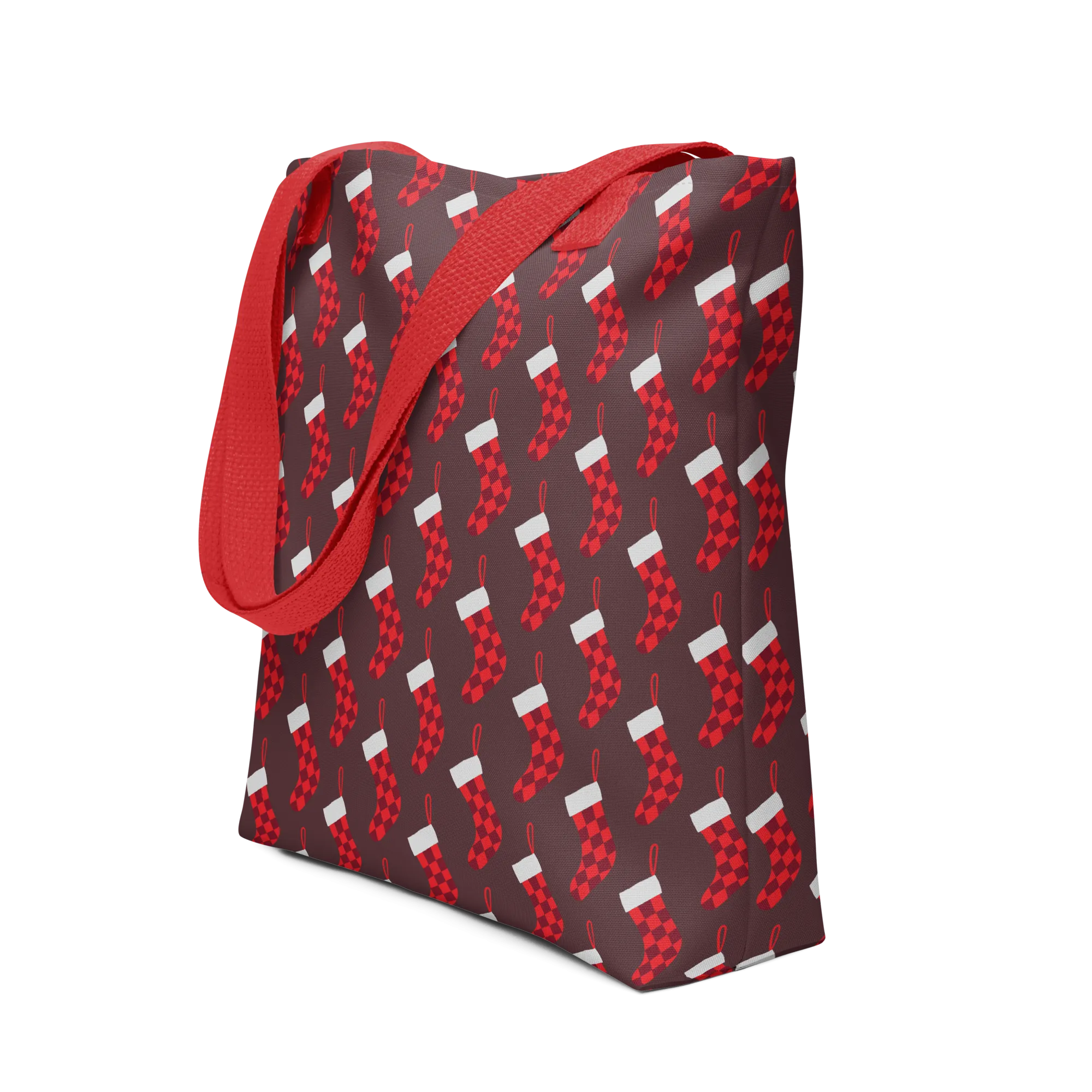 XMAS boots - festive tote bag